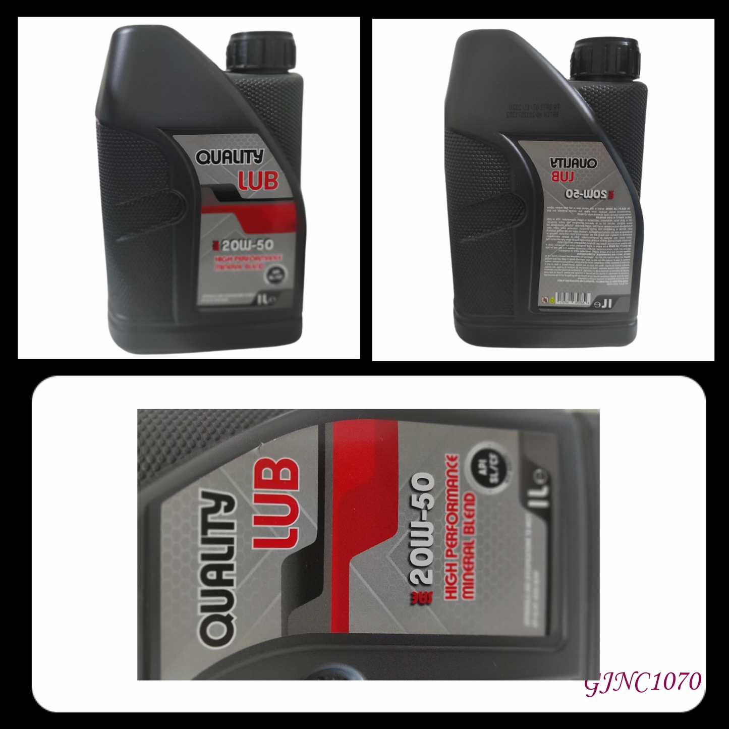 ACEITE DE MOTOR 20W-50 MINERAL. GJNC1070