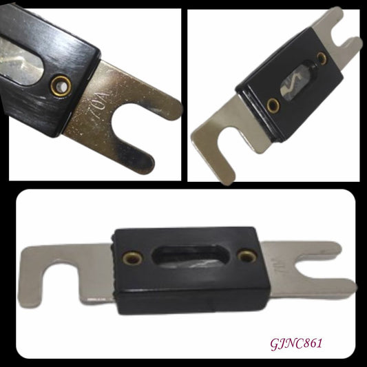 FUSIBLE STRIPS MAXI 70 A / ANL / MONTACARGA. CAR AUDIO NEGRO GJNC861/ ANL70