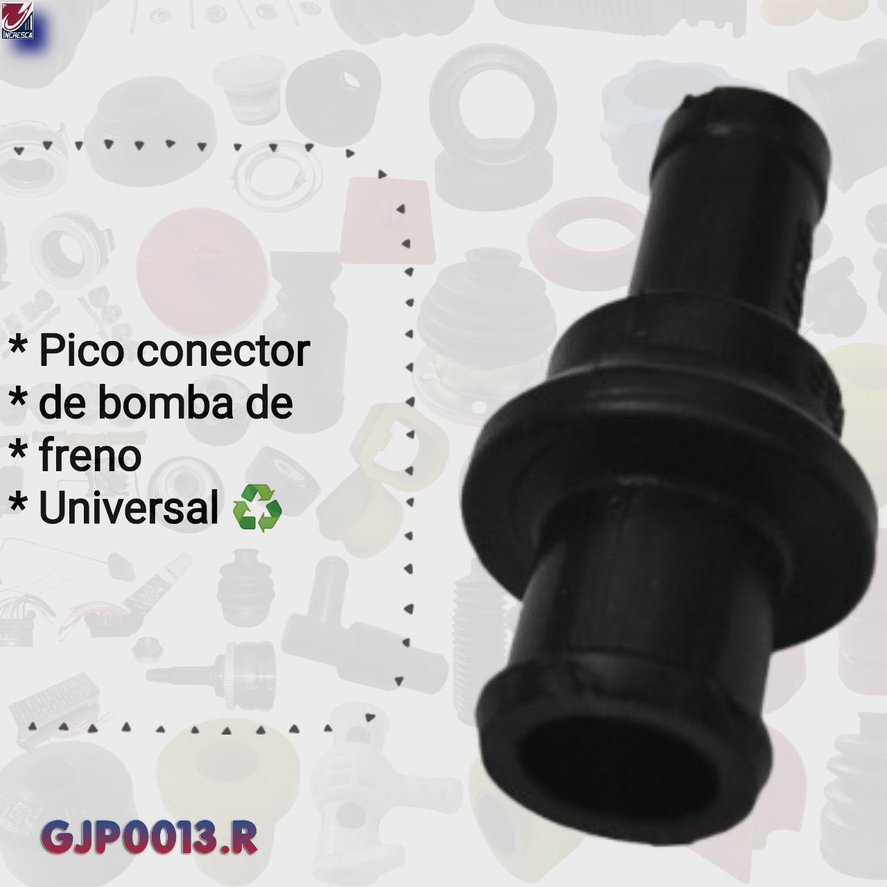 PICO BOMBA FRENO UNIVERSAL RECTO GJP0013.R