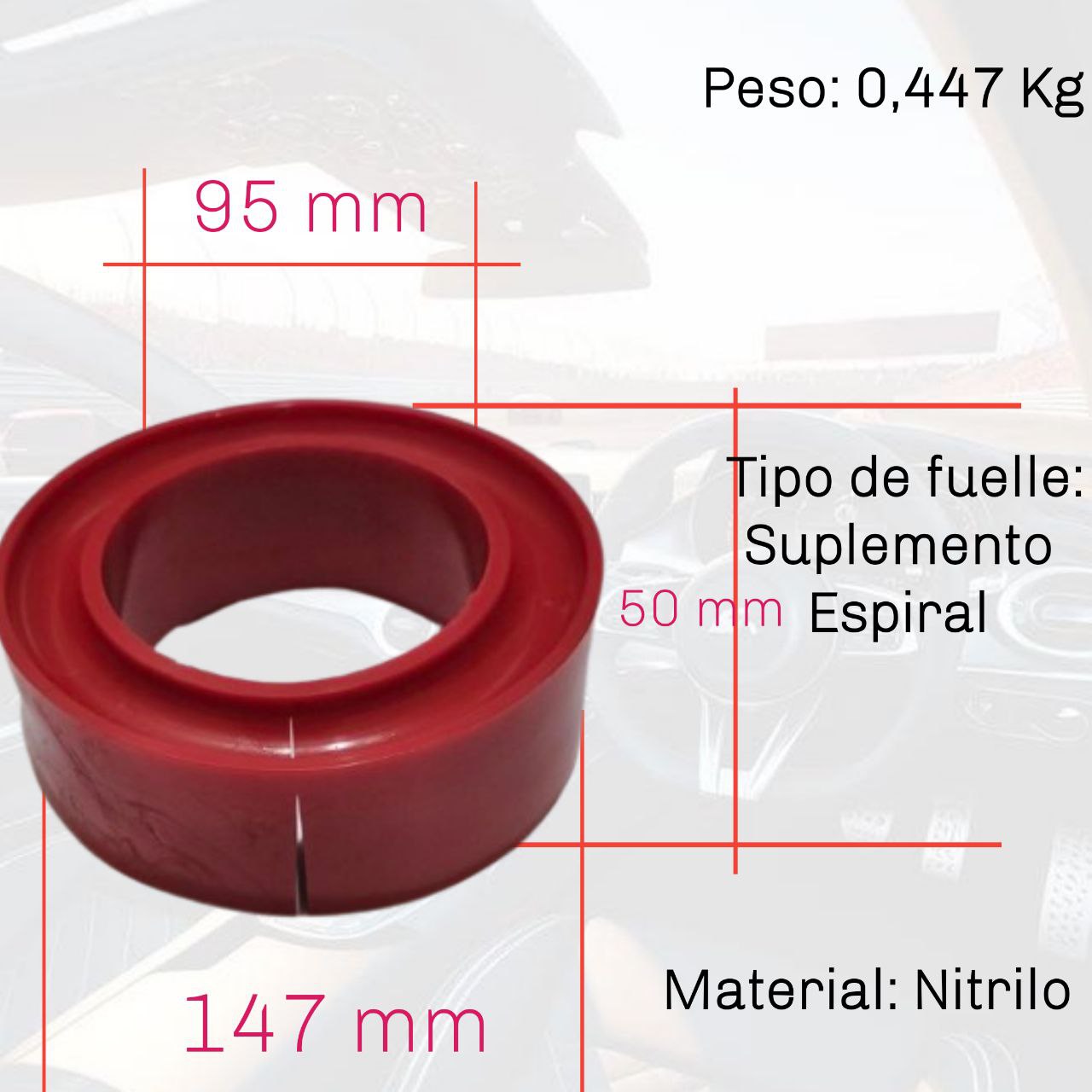 SUPLEMENTO ESPIRAL GJP1035 Universal Doble ranura