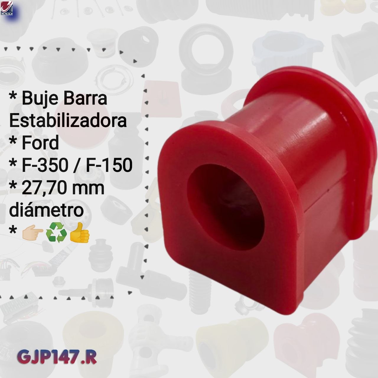 GOMA BARRA ESTABILIZADORA GJP147 Ford F-150 F-350