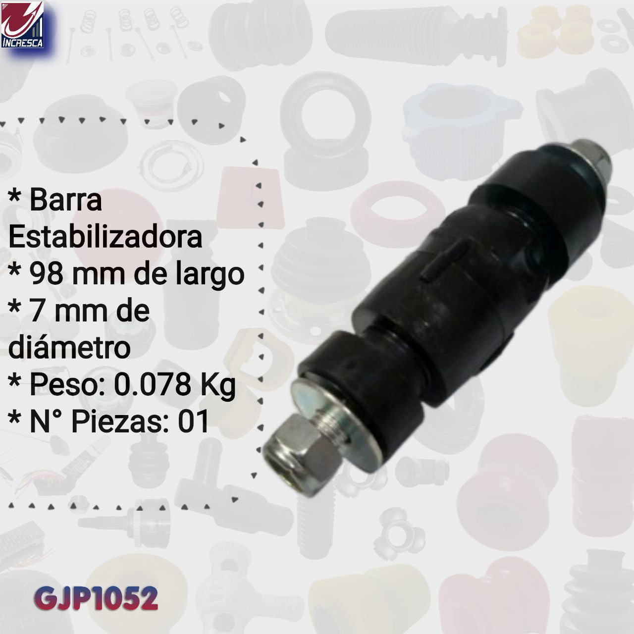 BARRA ESTABILIZADORA GJP286 Renault Logan