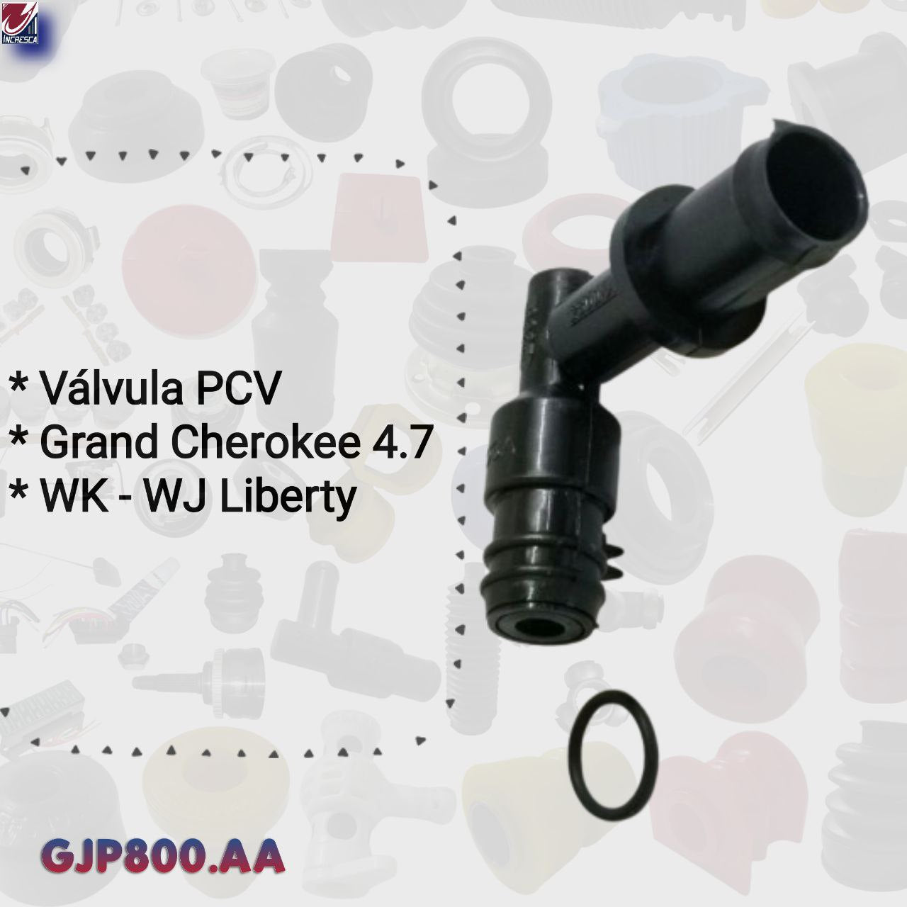 VÁLVULA PCV GJP800.AA Jeep Grand Cherokee 4.7 L (WK / WJ) Liberty