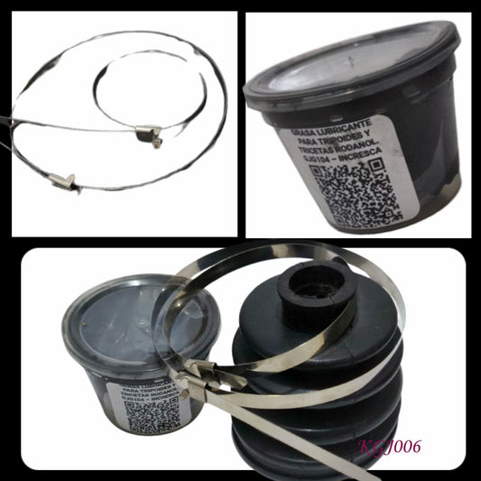 KIT GUARDAPOLVO TRIPOIDE KGJ006 Corolla Optra Aveo Tiggo Orinoco Grand Cherokee Neón Accord Civic Mazda Clío Citrón