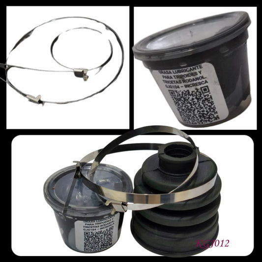 KIT GUARDAPOLVO TRICETA KGJ012 Mazda 3 5 Focus Honda Civic Emotion