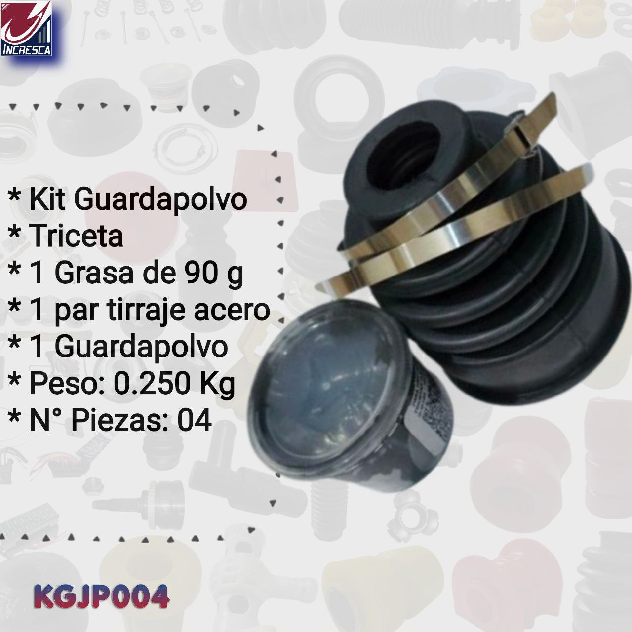 KIT GUARDAPOLVO TRICETA KGJP004 Fíat Palio Siena