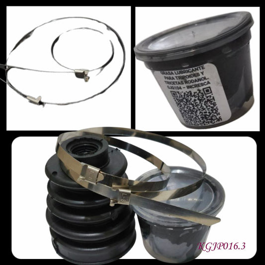 KIT GUARDAPOLVO TRIPOIDE KGJP016.3 Chery QQ Chevrolet Spark Kía Picanto