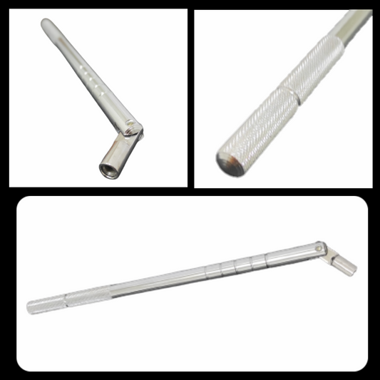 EXTRACTOR DE VÁLVULA O GUSANILLO DE CAUCHO. ACERO. GJI742.