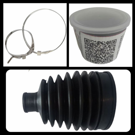 KIT: GUARDAPOLVO TRIPOIDE + TIRRAJE + GRASA KGJ046. 4.0 FORTUNNER, FJ, TACOMA, PRADO, MERÚ, HILUX, KAVAK, CAMRY V6. KGJ046