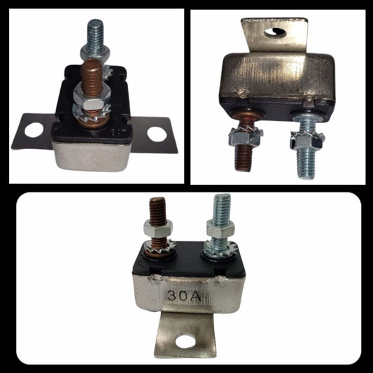 FUSIBLE TÉRMICO 30A 12/24V E512 CON BASE CÓDIGO: GJNC856/ CB130A