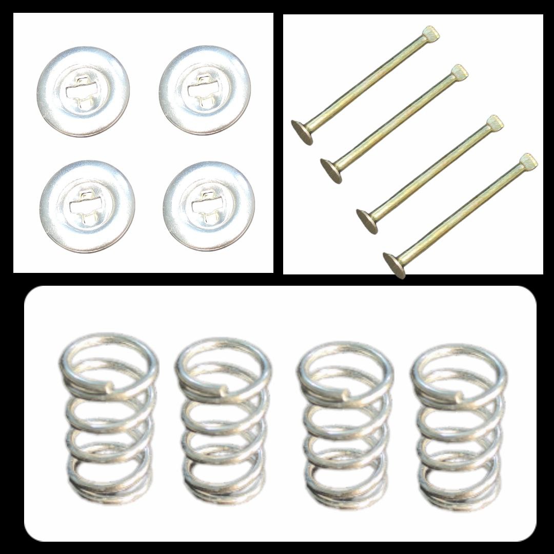 KIT CLAVOS PARA FRENOS GJP270 / CF-2 DOS PULGADAS Y UN CUARTO (2 1/4") DOS RUEDAS.