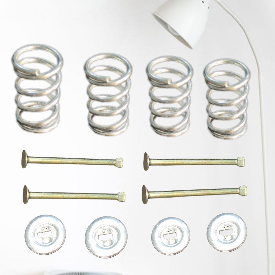 KIT CLAVOS PARA FRENOS GJP270 / CF-2 DOS PULGADAS Y UN CUARTO (2 1/4") DOS RUEDAS.