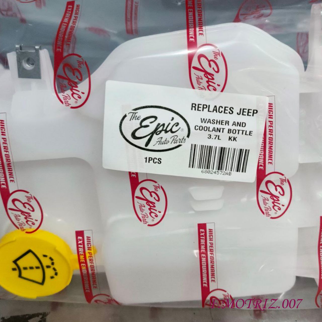 ENVASE LIMPIA-PARABRISAS / REFRIGERANTE F.MOTRIZ.012 JEEP CHEROKEE KK 3.7 L (2008-2015)