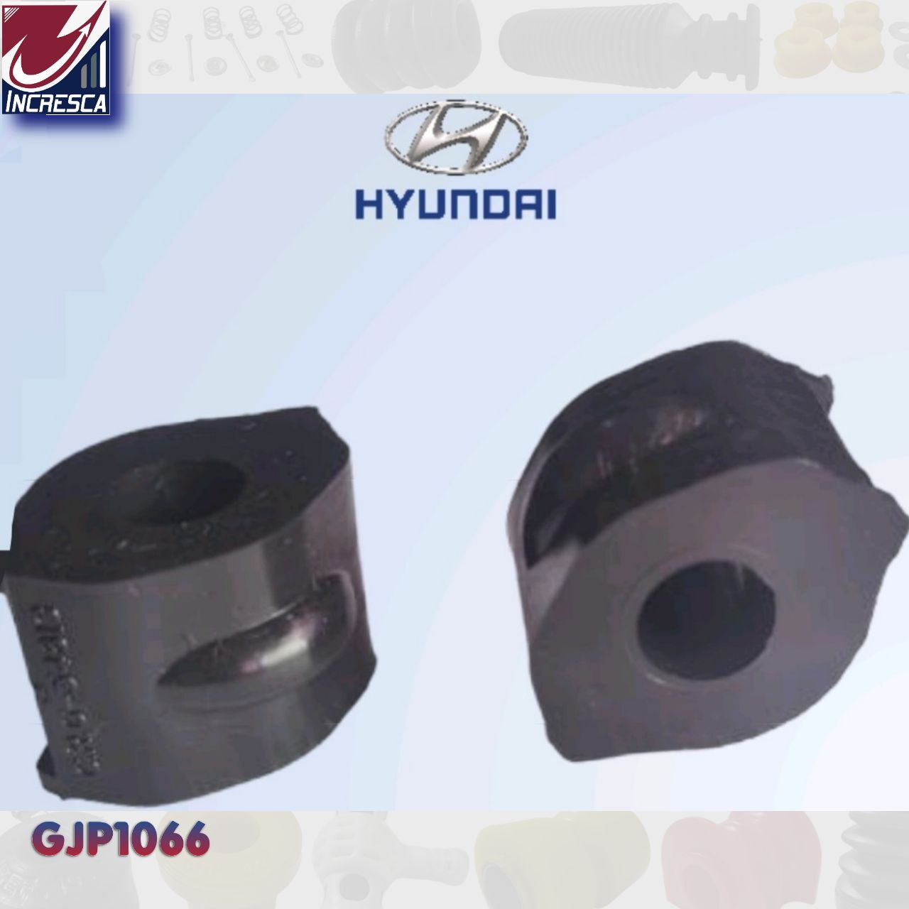 GOMA BARRA ESTABILIZADORA TRASERA GJP1066 Hyundai Accent Dodge Brisa