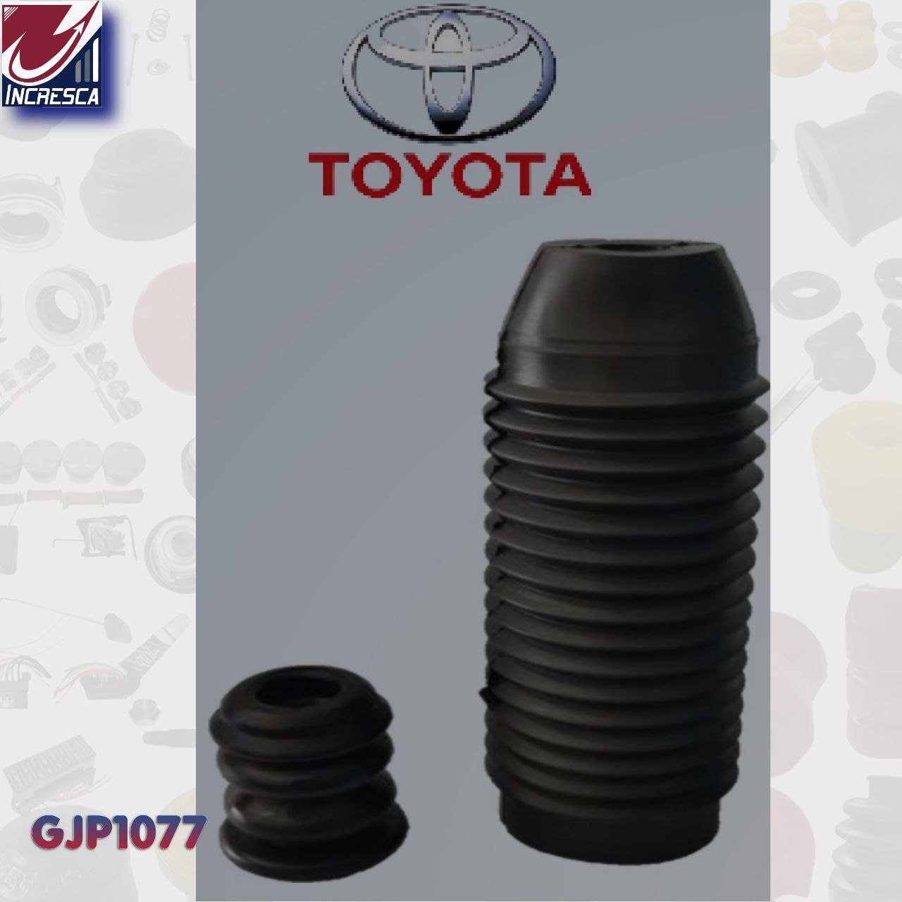 GUARDAPOLVO TOPE AMORTIGUADOR GJP1077 Corolla New Sensaton Aveo