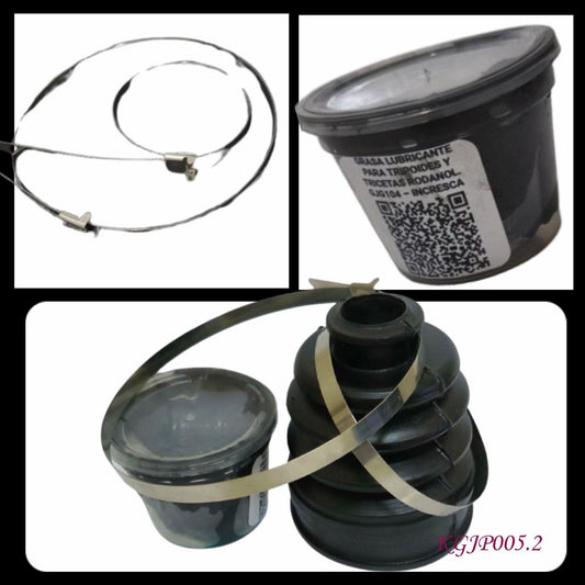 KIT GUARDAPOLVO TRICETA KGJP005.2 Aveo 1.6 sincronico Orino Fiesta