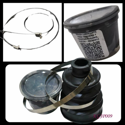 KIT GUARDAPOLVO TRICETA TIRRAJE GRASA KGJP009 Daewoo Matíz Tico Chevrolet Spark Fiat 1.3, Arauca