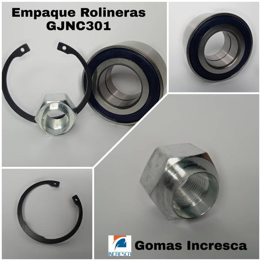 ROLINERAS DE RUEDA GJNC301 / 09267-39004-C. GENERAL MOTORS, CHERY ORINOCO, OPTRA, DAEWOO, TACOMA, LEGANZA