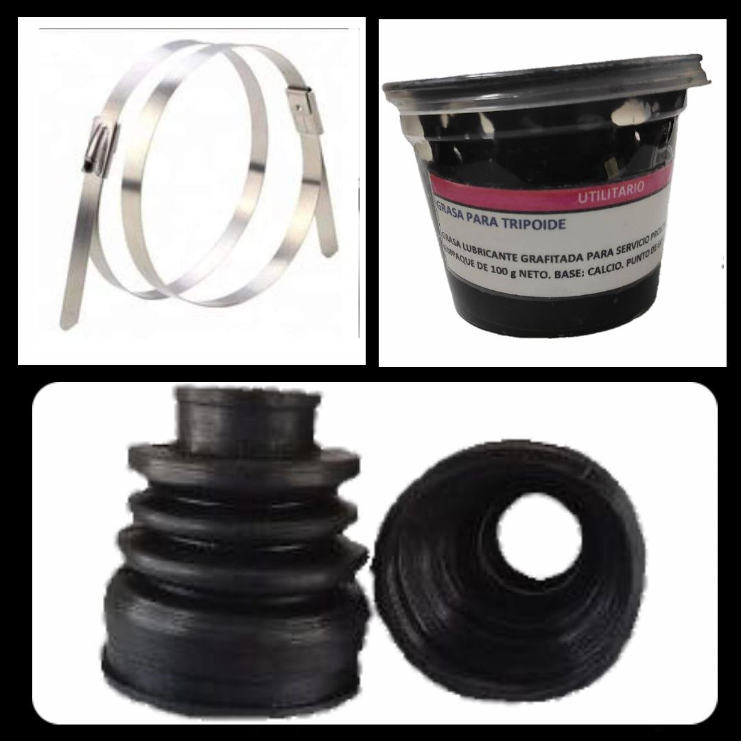 KIT: GUARDAPOLVO TRIPOIDE TIRRAJE GRASA KGJ011 Mazda 3 Mazda 2 Mazda 5 Mazda 323 Allegro Miata Arauca